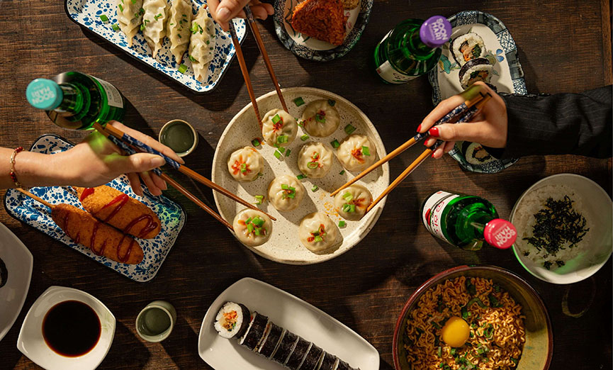 Comida coreana Mandu